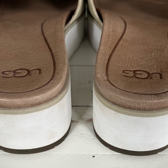 UGG Women's Slip-on Wedge Sandals - Picture 3 of 5